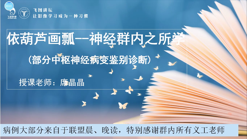 依葫芦画瓢-神经群内之所学（部分中枢神经病变鉴别诊断）